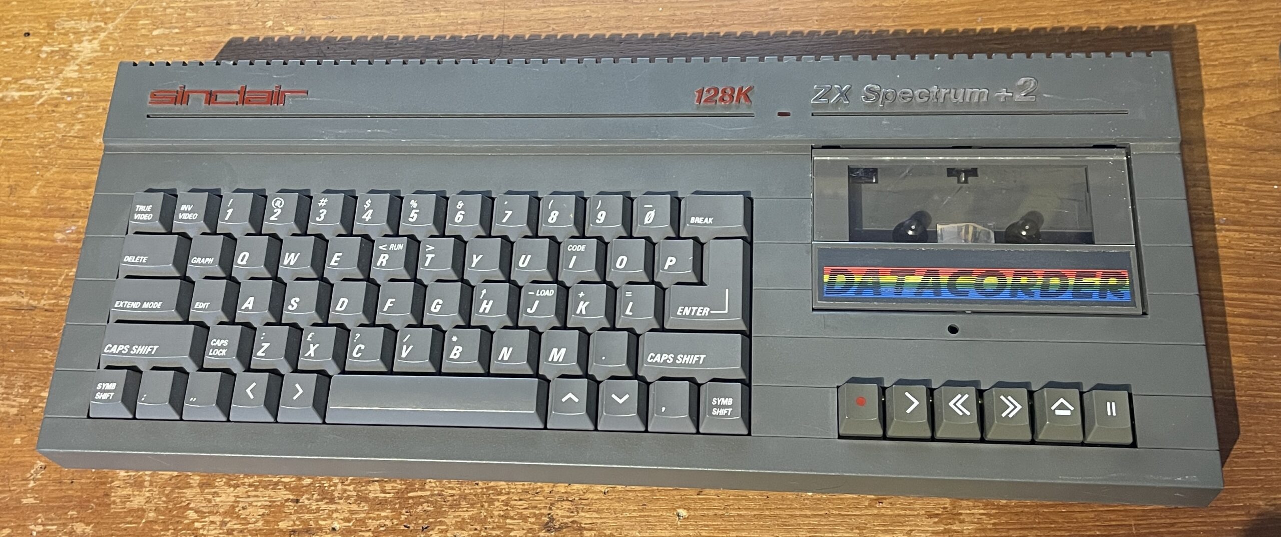 Sinclair ZX Spectrum +2 (Grey) - Andy's Retro Computing Collection