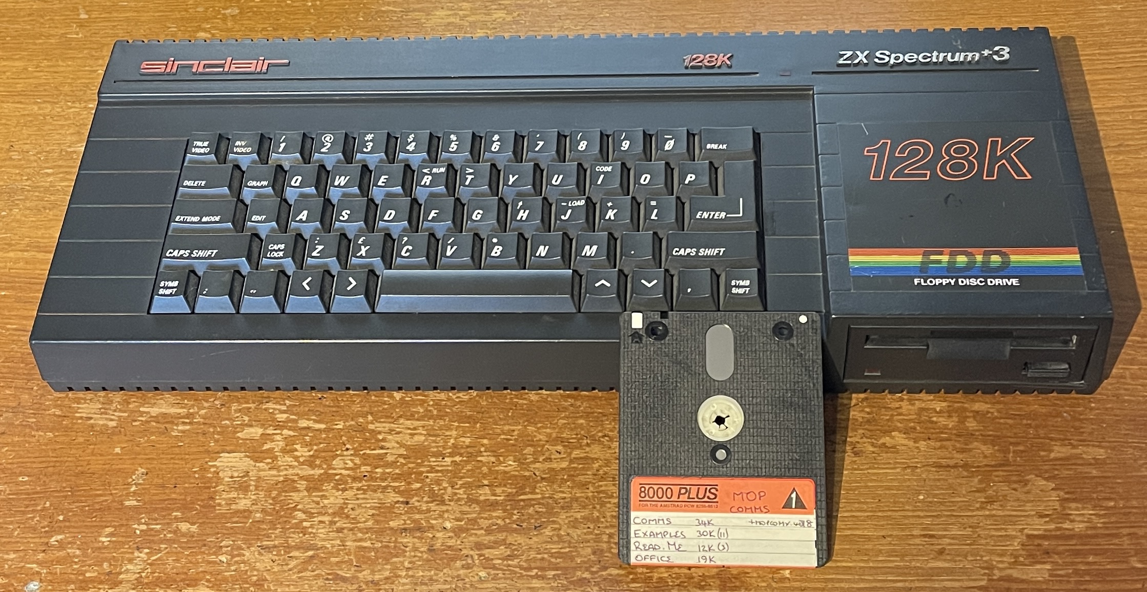 Sinclair ZX Spectrum +3 - Andy's Retro Computing Collection